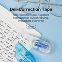 Deli Correction Tape / Tip-X Kertas 5mm*6m/8m/12m EH08 EH333 EH350