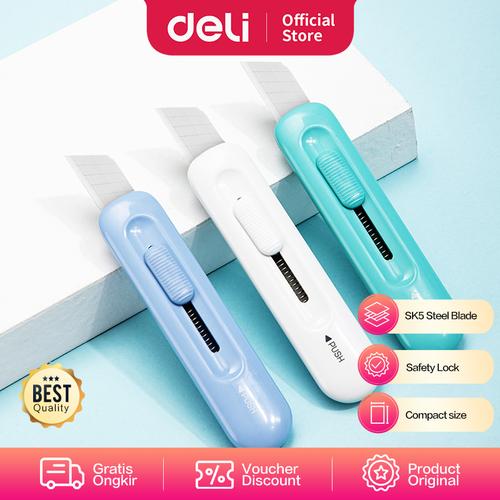 Deli Cutter Knife Alat Pemotong Ukuran SK5 2079