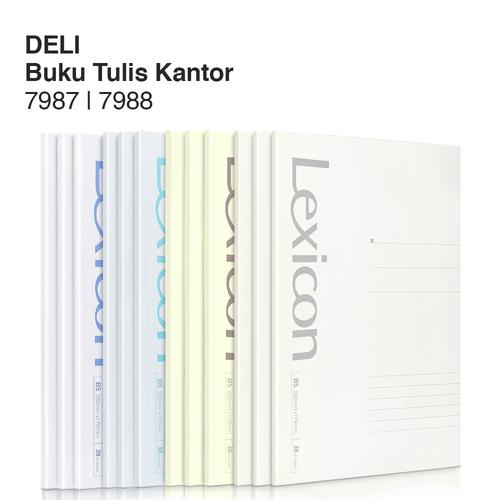 Deli Buku Tulis kantor 38 lembar/58 lembar Ukuran B5 7987 7988