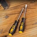 Deli Screwdriver Sets/Set Obeng 2 Pcs Chrome vanadium steel DL260002B