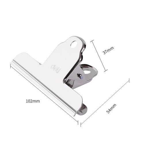 Deli Long Binder Clip / Penjepit Kertas Panjang 102mm isi 3pcs 9532