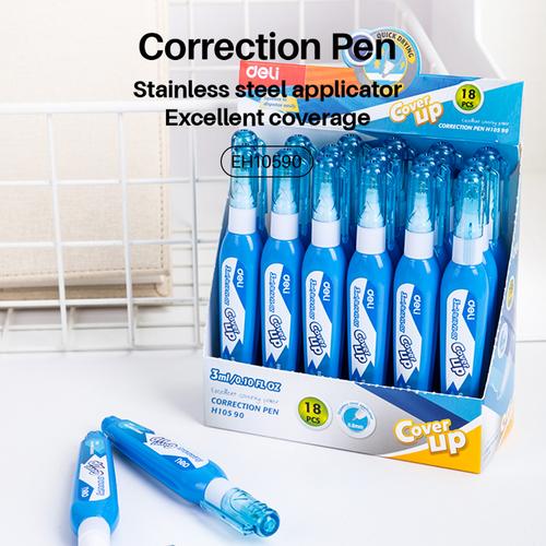 Deli Correction Pen/ Correction Pen 3ml Mudah Meresap EH10590