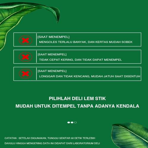 Deli Lem Glue Stick Putih 8 gr 7101Z
