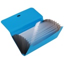Deli Expanding file A6 0.6mm PP cover 12 index tabs included EB410X2