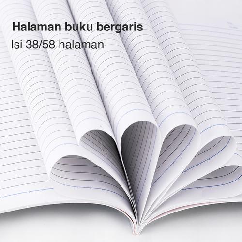Deli Buku Tulis kantor 38 lembar/58 lembar Ukuran B5 7987 7988