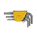Deli Hex Keys Sets / Kunci L Bulat Set Panjang Kuat Isi 8/9pc DL23010X