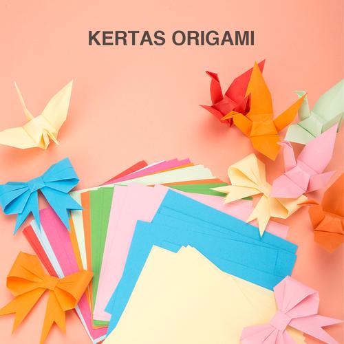 Deli Paper Craft / Origami Kertas Lipat 100 Lembar Dengan 2 Warna 640X