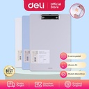 Deli Clipboard / Papan Jalan A4 Warna Pastel PP Foam 3 Warna 72492