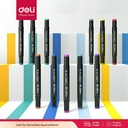 Deli Sketch Marker / Spidol Mewarnai Dual Tip Cepat Kering E70806