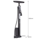 Deli Air Pump/Pompa Angin Ban Sepeda Manual Φ38 x 500 DL-QT00X
