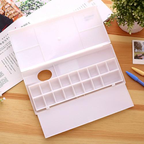 Deli Palette Tempat Cat Air Bahan Plastik Muat Banyak Warna 9401