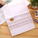 Deli Palette Tempat Cat Air Bahan Plastik Muat Banyak Warna 9401