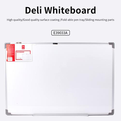 Deli Whiteboard Papan Tulis Putih 450×2600mm 48IN×96IN E39032A