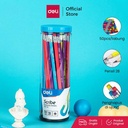 Deli Pensil / Pencil - 2B 50pcs/tabung - Sudah diasah EU51006