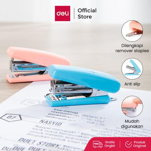 Deli E0222 School Stapler/Hekter-Mini Stapler #10 2C