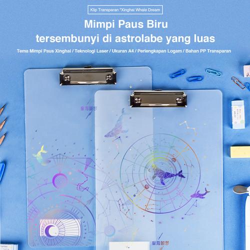 Deli Vertical Clipboard Papan Jalan A4 Bahan Plastik PP 72603