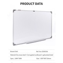 Deli Whiteboard Papan Tulis Putih 450×2600mm 48IN×96IN E39032A