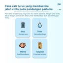Deli 0.5mm Roller Pen Mata Kecil 12PCS/BOX S876