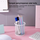 Deli Tempat Alat Tulis berbahan Metal 91*98mm E9153