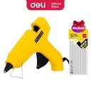 Deli Gun Lem Tembak warna kuning daya listrik 60 watt EA50161
