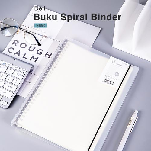 Deli Loose-Leaf Buku Notebook B5 60lembar HB560