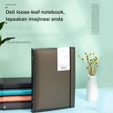 Deli Loose-Leaf Buku Notebook spiral A5 60 lembar HA560