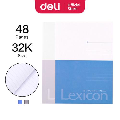 Deli Buku Notebook tanpa jilid kawat A5 48 lembar 7957