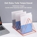 Deli Buku Notebook tanpa jilid kawat A5 32 lembar 7956