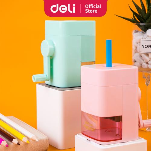 Deli Auto-feed Rautan Pensil Putar φ8mm Pisau ekstra tajam ER10604