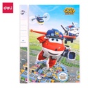 Deli Super Wings Display Book 0.75mm , saku 0.03mm A4 2 Warna EZ55802