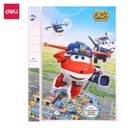 Deli Super Wings Display Book 0,6mm , saku 0,03mm A4 2Warna EZ55702