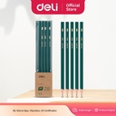 Deli Graphite Pencil / Pensil Kayu HB 2B 10pcs/Box 33312