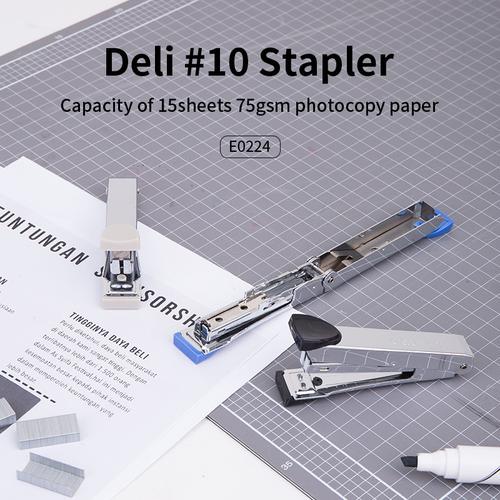 Deli Staples / Stapler - #10 - Warna mewah modern untuk kantor E0224