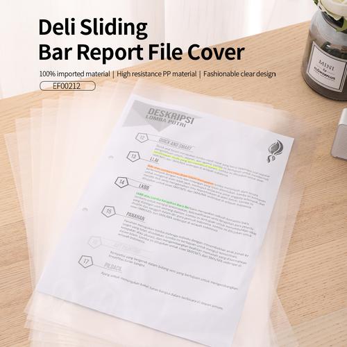 Deli EF00212 High transparency Report Cover