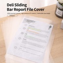 Deli EF00212 High transparency Report Cover