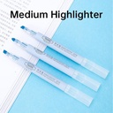 Deli Highlighter 6-Warna Candy, desain kepala miring S731