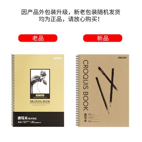 Deli Buku gambar profesional A4 40 lembar hard cover 7696