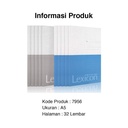 Deli Buku Notebook tanpa jilid kawat A5 32 lembar 7956