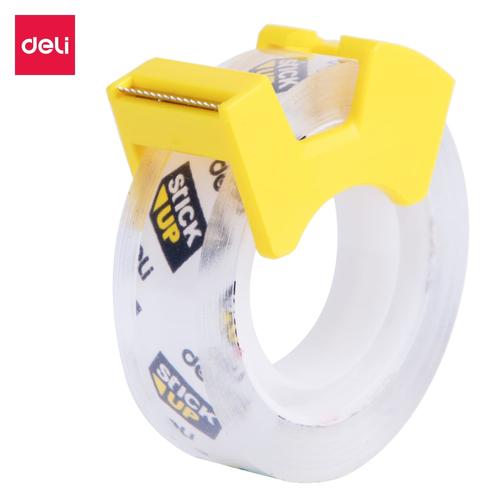 Deli Isolasi Kantor 12mm * 50UM * 18.3M lem Akrilik Transparan EA30511