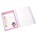 Deli Super Wings Display Book 0,6mm , saku 0,03mm A4 2Warna EZ55702