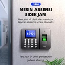 Deli Mesin Absensi Sidik Jari bahasa indonesia - sampai 1000 E3960