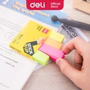 Deli EA11202 Memo Indeks - Paper Index Tabs 76×19mm 4×100sheet