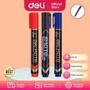 Deli EU10220 Permanent Marker/Spidol Permanen-Hitam