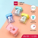 Deli E0574 Pencil Sharpener/Rautan-1-hole φ7mm 3C