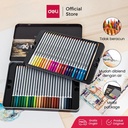DELI - 6523 / Pensil Warna Ajaib Isi 48 / Alat Lukis Murah Berkualitas