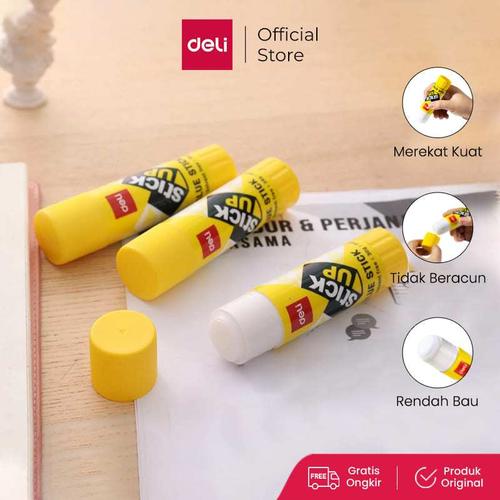 DELI Strong Adhesive PVP Glue Stick 20g [EA20210] - Lem stick murah