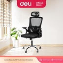 Deli Kursi Kantor / Kursi Kerja Jaring / Office Chair Adjustable E4960