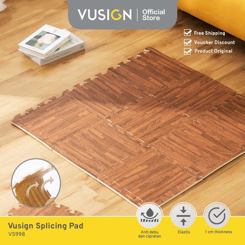 Vusign Matras Puzzle Motif Kayu Evamat Karpet Puzzle 30cm Isi 9. VS998