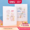 Deli Display Book / Clear Holder File Dokumen Lucu A4 30 40 Slot PQ307