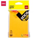 Deli EA02402 Memo tempel - Sticky Notes 76×101mm 3''×4'' 100 sheet